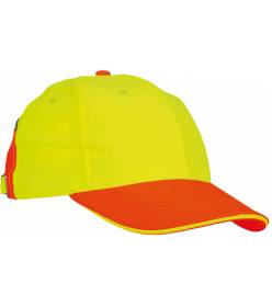 KNOXFIELD HI-VIS kšiltovka žlutá/oranžová