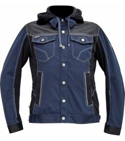 CERVA NEURUM CLASSIC bunda s kapucí navy