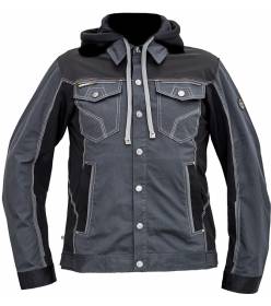 CERVA NEURUM CLASSIC bunda s kapucí antracit