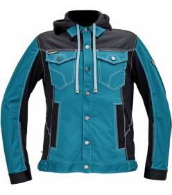 CERVA NEURUM CLASSIC bunda s kapucí petrolejová