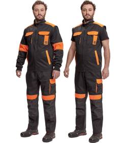 CERVA MAX VIVO bunda černá/oranžová