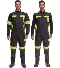 CERVA MAX VIVO bunda černá/žlutá