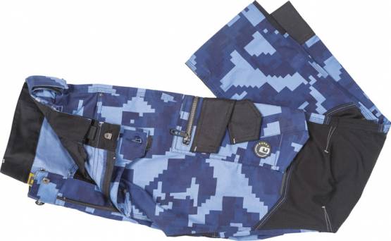 CERVA NEURUM CAMOUFLAGE kalhoty navy