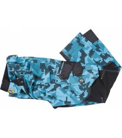 CERVA NEURUM CAMOUFLAGE kalhoty petrolejová