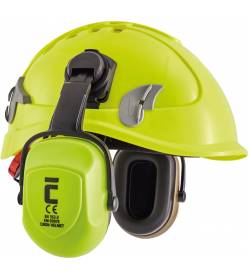 CERVA CIRON HELMET sluchátka HV žlutá