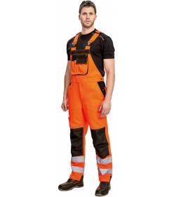 KNOXFIELD HI-VIS KALHOTY S LACLEM žlutá/oranžová