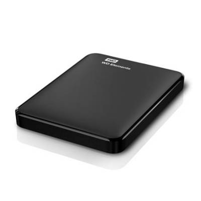 WD Elements Portable 750GB, WDBUZG7500ABK-WESN, Externí disk, černý
