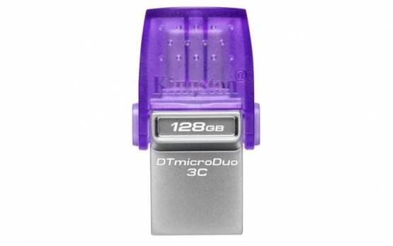 Kingston 128GB DataTraveler microDuo 3C 200MB/s dual USB-A + USB-C