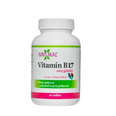 Natural SK Vitamín B17 Amygdalin 70 mg 60 tablet