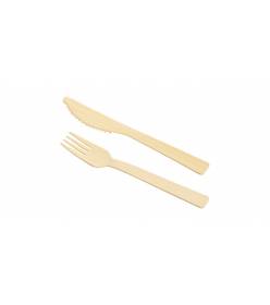 Tescoma Vidlička a nůž PARTY TIME, bambus, 6 + 6 ks