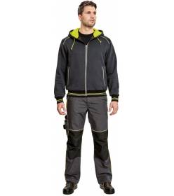 KNOXFIELD mikina s kapucí antracit