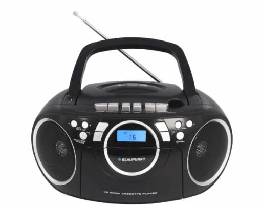 Blaupunkt Rádiomagnetofon  BB16BK FM PLL CD/MP3/USB/AUX, kazety