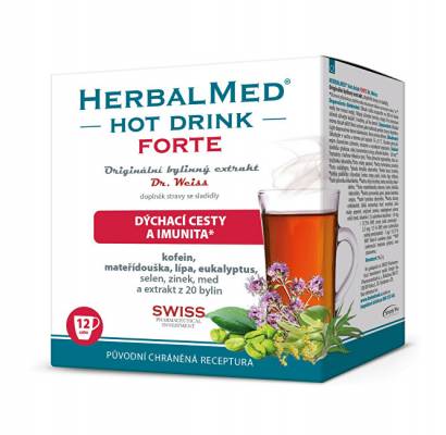 Simply You Herbalmed HotDrink Forte Dr.Weiss s kofeinen Varianta: 12 sáčků