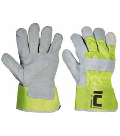 CERVA CASSOWARY rukavice HV žlutá