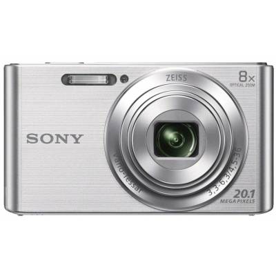 Sony DSC-W830S 20,1 MP, 8x zoom, 2,7 " LCD - SILVER