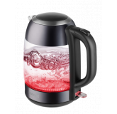 CONCEPT RK4082 Rychlovarná konvice skleněná, tmavý nerez1,7 l