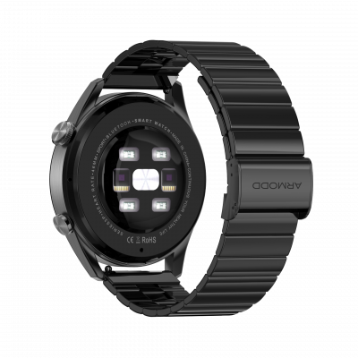 ARMODD Řemínek  Silentwatch 5 Pro kovový černý Link (22mm)