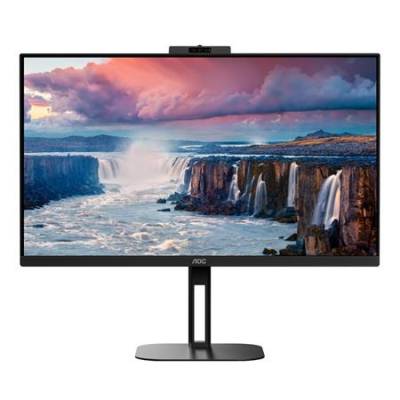 AOC LCD Q27V5CW/BK 27" IPS/2560x1440@75Hz/4ms/300cd/20mil:1/HDMI/DP/4xUSB/USB-C/Webcam/Repro/Pivot/VESA/