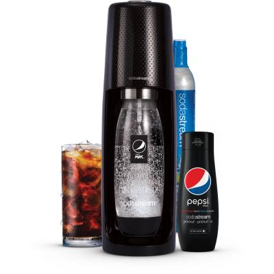 SODASTREAM Spirit Black Pepsi MegaPack