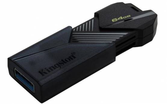 Kingston 64GB Portable USB 3.2 Gen 1 DataTraveler Exodia Onyx