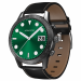 ARMODD Silentwatch 4 Pro černá s černým koženým řemínkem + silikonový řemínek