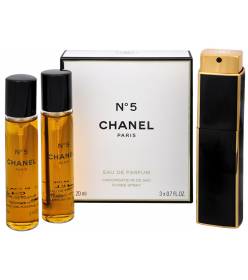 Chanel No. 5 - EDP (3 x 20 ml) 60 ml