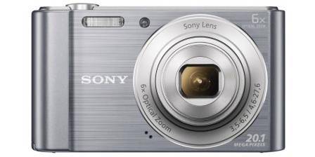 Sony DSC-W810S 20,1 MP, 6x zoom, 2,7 " LCD - SILVER