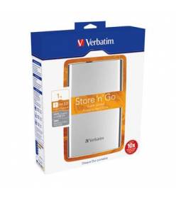 Verbatim Store´n´ Go 1TB 2,5", USB 3.0, 53071, externí HDD, stříbrná