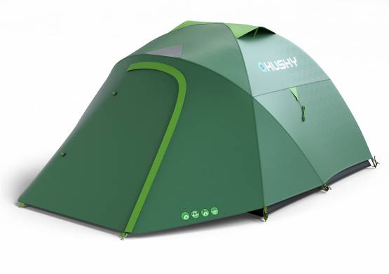 Husky Stan Outdoor Bonelli 3 sv. zelená