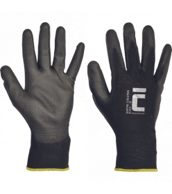 CERVA BUNTING EVO BLACK rukavice blistr