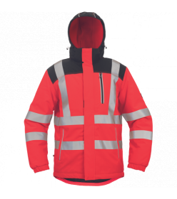 KNOXFIELD HVPS WINT.parka červená