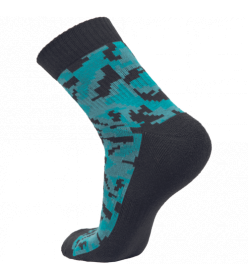CERVA NEURUM CAMOU ponožky petrolejová