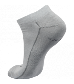 CERVA KEID bamboo light ponožky bílá/šedá