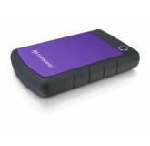 Transcend StoreJet 25H3P 2TB, TS2TSJ25H3P, externí HDD, černo/fialový