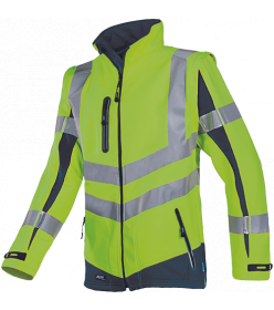 Sioen MALDEN bunda softshell žlutá/navy