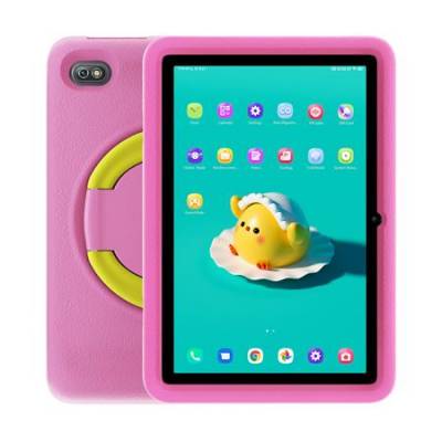 IGET BLACKVIEW TAB G8 Kids Pink - 10.1" HD+ IPS/800x1280/Quad-core/4GB+128GB/6 580 mAh/Android 12/USB-C/pouzdro/růžová