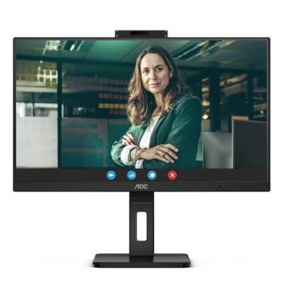 AOC LCD Q27P3CW 27" IPS/2560x1440@75Hz/4ms/350cd/1000:1/2xHDMI/DP/USB-C/4xUSB 3.2/RJ45/Webcam/Repro/Pivot/VESA