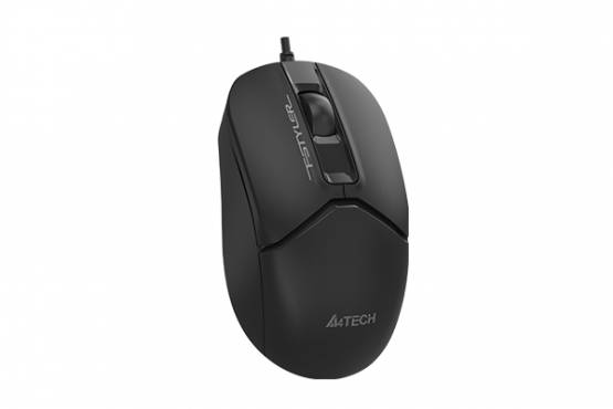 A4-tech A4tech FSTYLER optická kancelářská myš, USB-C+USB-A, černá