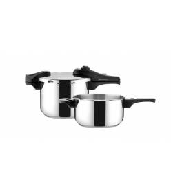 Tescoma Tlakový hrnec BIO EXCLUSIVE+ DUO 4.0 a 6.0 l