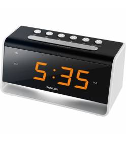 SENCOR SDC 4400 W HODINY S BUDÍKEM +LED