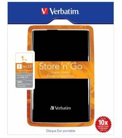 Verbatim Store 'n' Go 1TB, 2,5", USB 3.0, 53023, externí HDD, černý