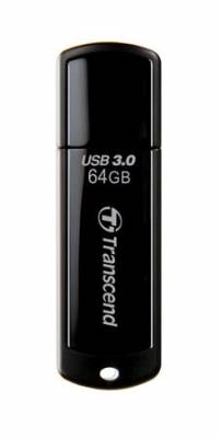 Transcend JetFlash 700 64GB TS64GJF700, flash disk, černý