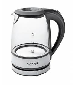 Concept RK-4900 Rychlovarná konvice sklo a nerez 1,2 l