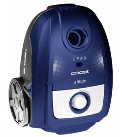 Concept VP8076 Sáčkový vysavač 700 W Solido modrý