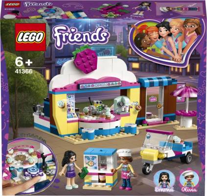LEGO Friends Olivia a kavárna s dortíky