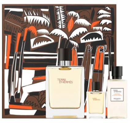 Hermes Terre D´  - EDT 100 ml + sprchový gel 40 ml + EDT 5 ml