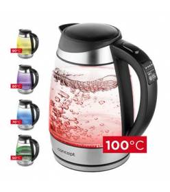 CONCEPT RK4120 Rychlovarná konvice skleněná 1,7 l s nastavením teplot