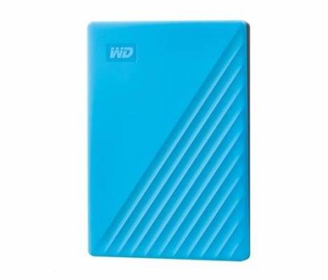 WD My Passport portable 2TB, 2.5", WDBYVG0020BBL-WESN, Externí disk, modrý