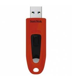 Sandisk Ultra 64 GB SDCZ48-064G-U46R, Flash disk, červená