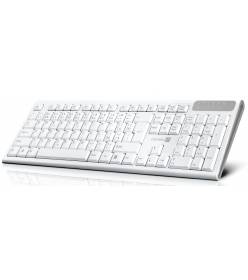 Connect IT CKB-3010-CS, bezdrátová klávesnice CZ + SK, bílá